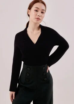 Love, Bonito Weekend & Vacation Tops*Ardyn Wrap Knit Top