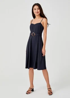 Love, Bonito Weekend Dresses*Arielie Belted Camisole Dress