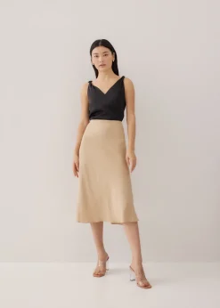 Love, Bonito Work Tops|Shell Tops*Arisse Satin Shell Top