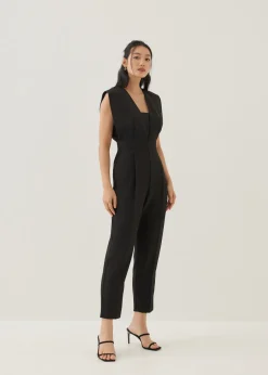 Love, Bonito Party & Occasions*Arize Padded Peg Leg Jumpsuit