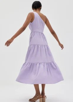 Love, Bonito Party Dresses*Arla Asymmetrical Tiered Maxi Dress
