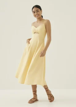 Love, Bonito Weekend Dresses*Arla Padded Tweed Fit & Flare Midi Dress