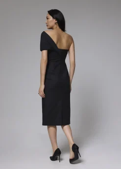 Love, Bonito Party & Occasions|Dresses*Asymmetric Front Twist Column Midi Dress