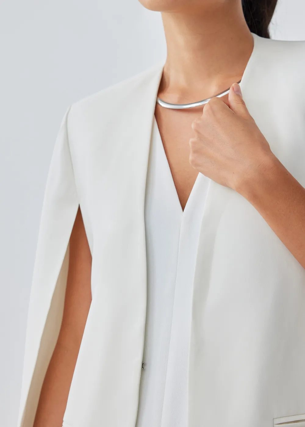 Love, Bonito Party & Occasions|Work*Audrey Tailored Cape Blazer