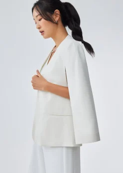 Love, Bonito Party & Occasions|Work*Audrey Tailored Cape Blazer