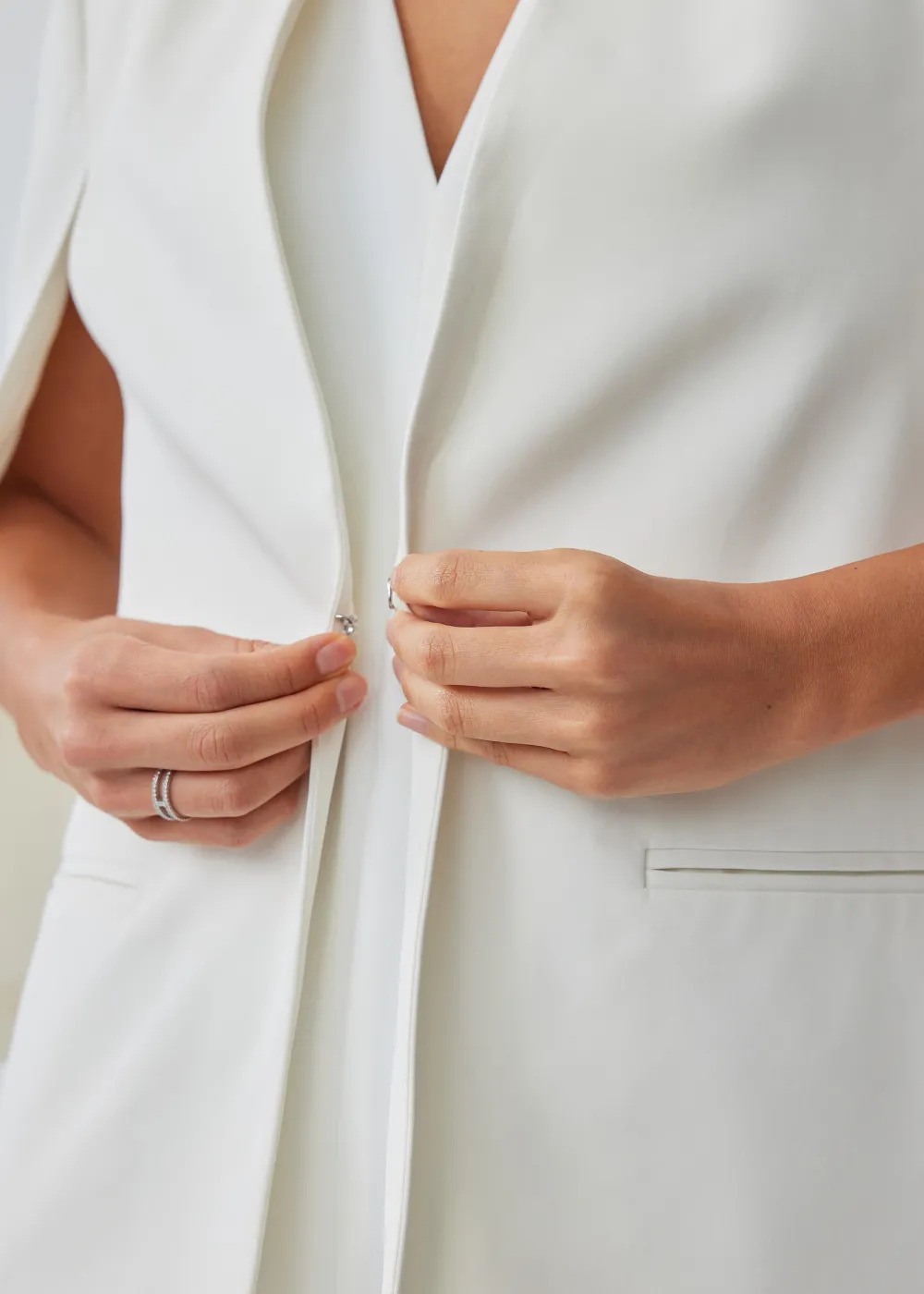 Love, Bonito Party & Occasions|Work*Audrey Tailored Cape Blazer