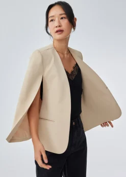 Love, Bonito Party & Occasions|Work*Audrey Tailored Cape Blazer