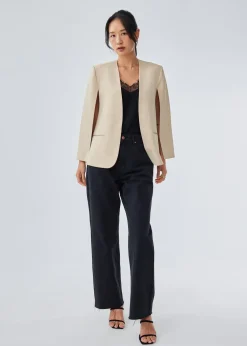 Love, Bonito Party & Occasions|Work*Audrey Tailored Cape Blazer