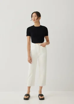 Love, Bonito Weekend & Vacation Pants|Casual Pants*Aurelie High Rise Straight Crop Jeans