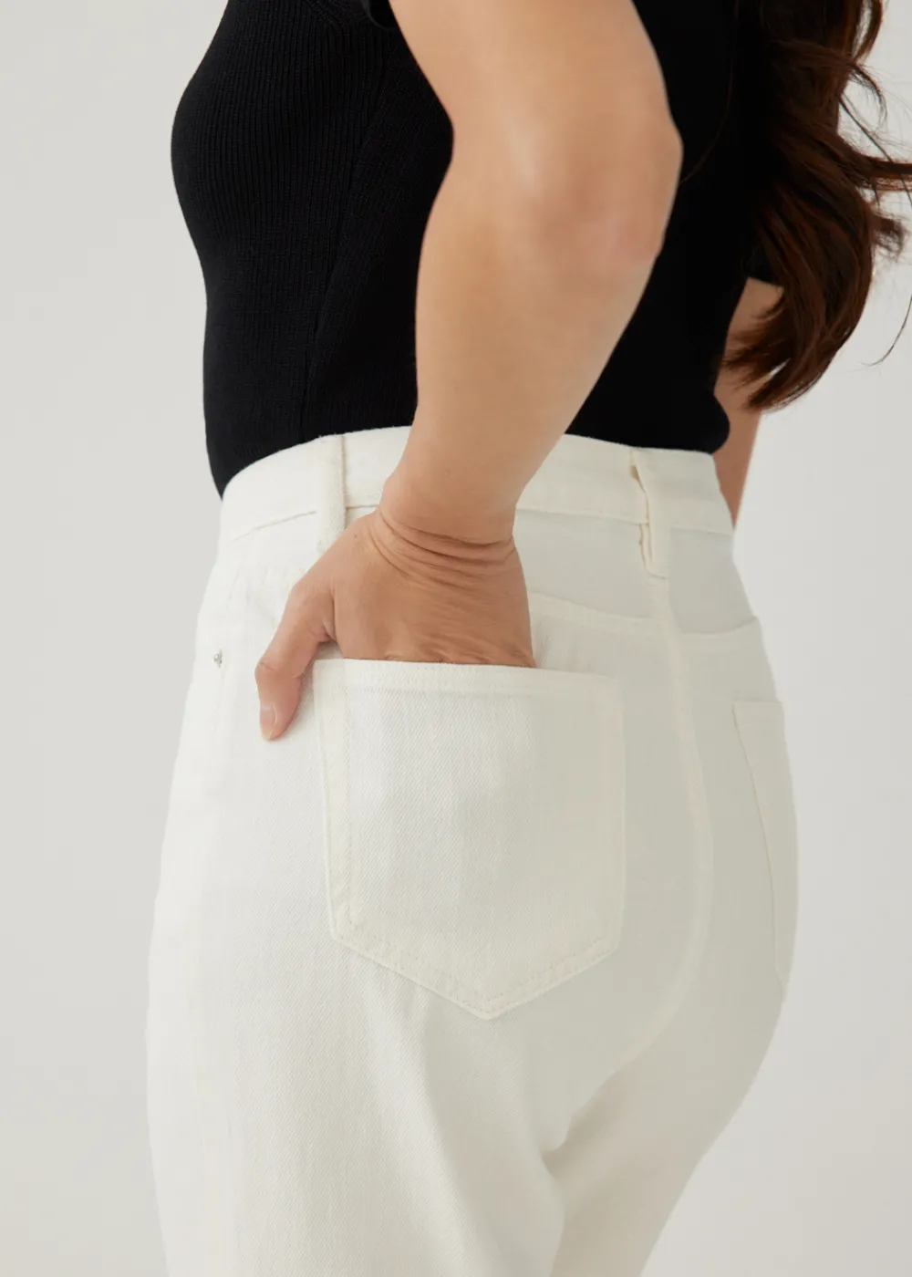 Love, Bonito Weekend & Vacation Pants|Casual Pants*Aurelie High Rise Straight Crop Jeans