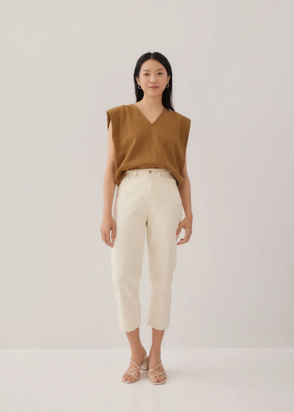 Love, Bonito Weekend & Vacation Pants|Casual Pants*Aurelie High Rise Straight Crop Jeans