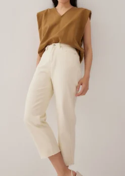 Love, Bonito Weekend & Vacation Pants|Casual Pants*Aurelie High Rise Straight Crop Jeans