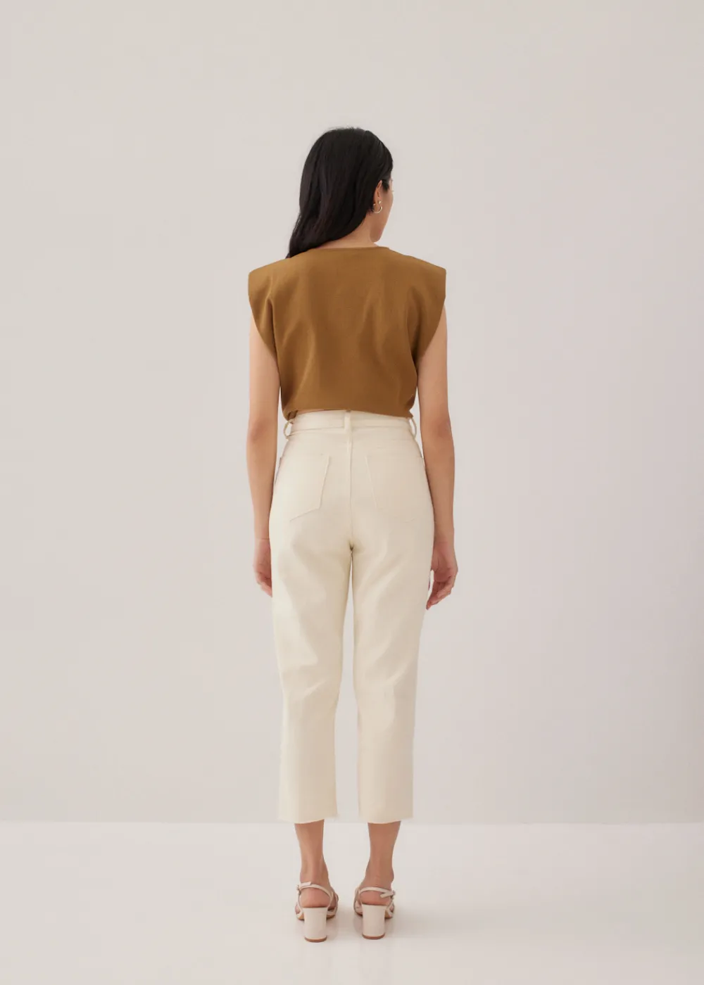 Love, Bonito Weekend & Vacation Pants|Casual Pants*Aurelie High Rise Straight Crop Jeans