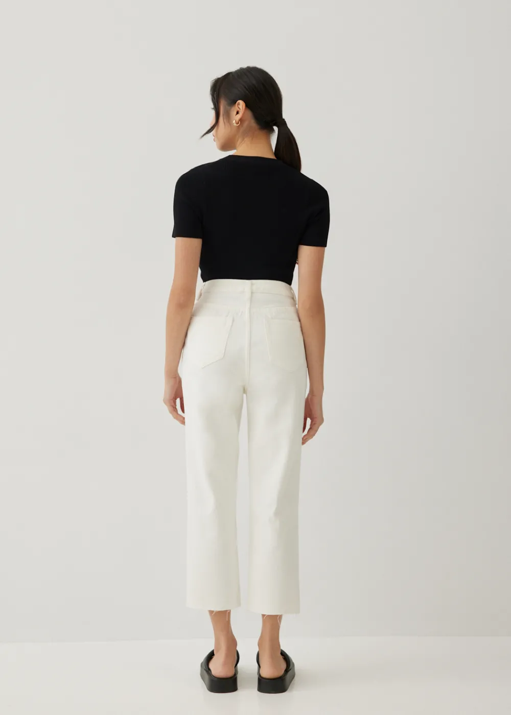 Love, Bonito Weekend & Vacation Pants|Casual Pants*Aurelie High Rise Straight Crop Jeans