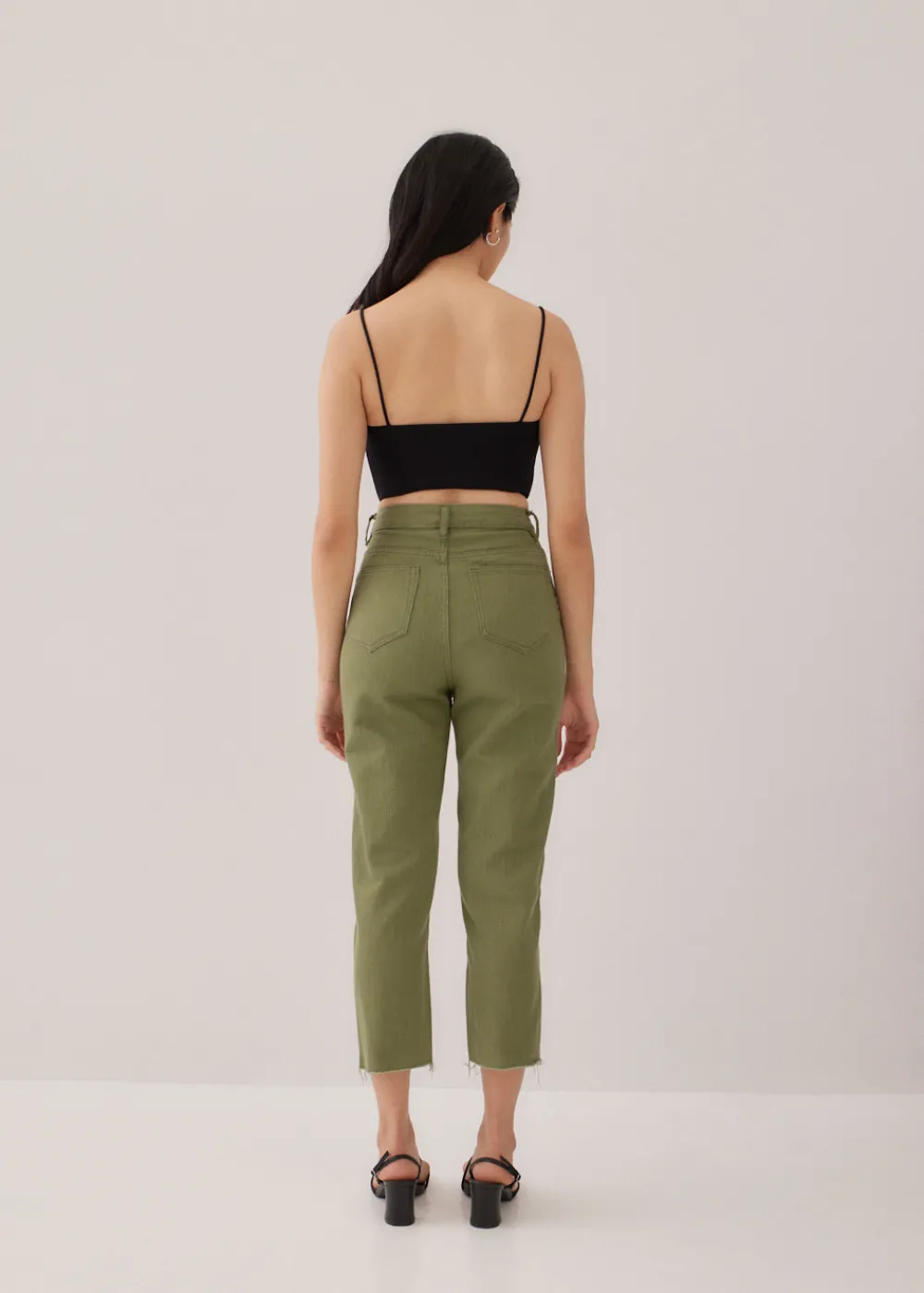 Love, Bonito Weekend & Vacation Pants|Casual Pants*Aurelie High Rise Straight Crop Jeans