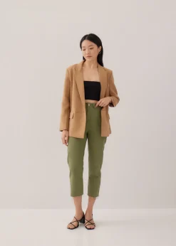 Love, Bonito Weekend & Vacation Pants|Casual Pants*Aurelie High Rise Straight Crop Jeans