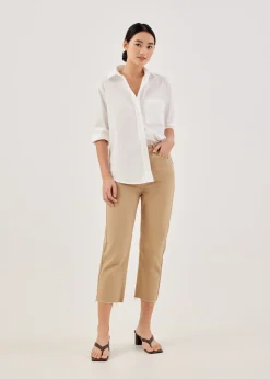 Love, Bonito Weekend & Vacation Pants|Casual Pants*Aurelie High Rise Straight Crop Jeans