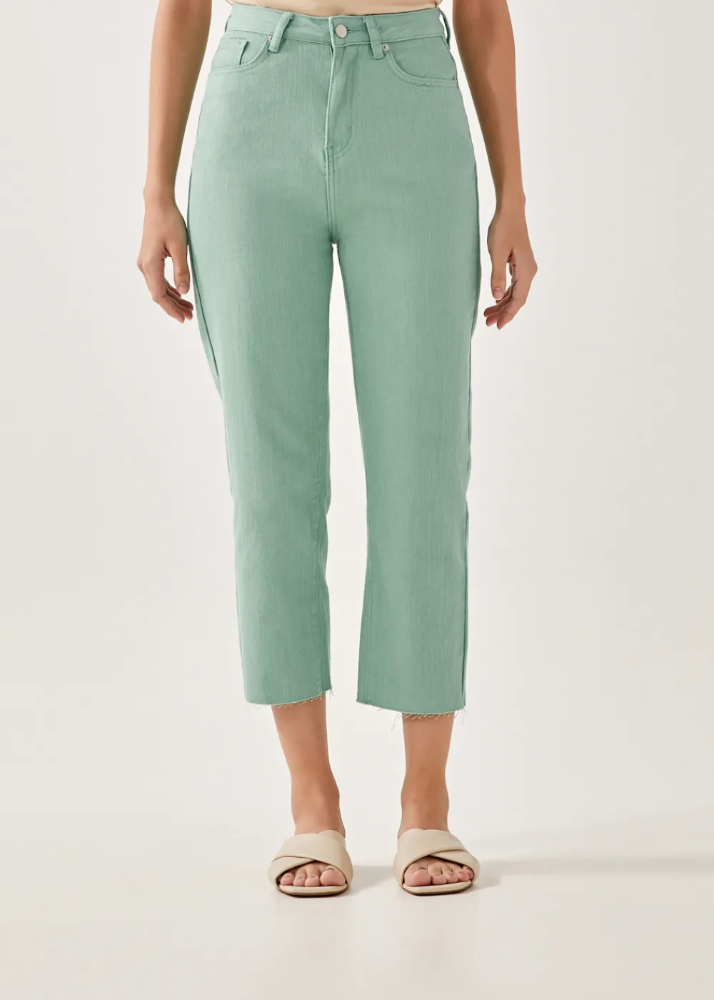 Love, Bonito Weekend & Vacation Pants|Casual Pants*Aurelie High Rise Straight Crop Jeans