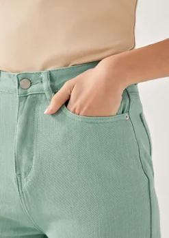 Love, Bonito Weekend & Vacation Pants|Casual Pants*Aurelie High Rise Straight Crop Jeans