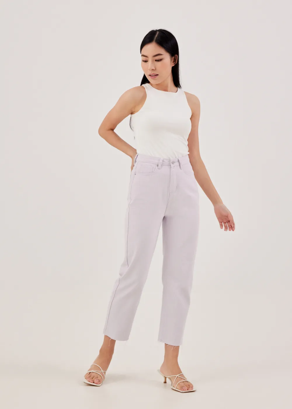 Love, Bonito Weekend & Vacation Pants|Casual Pants*Aurelie High Rise Straight Crop Jeans