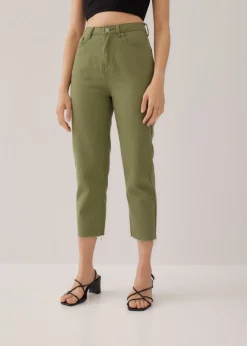 Love, Bonito Weekend & Vacation Pants|Casual Pants*Aurelie High Rise Straight Crop Jeans