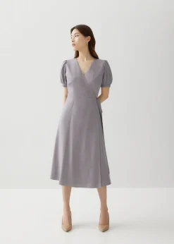 Love, Bonito Weekend Dresses*Berenice Linen Wrap Dress