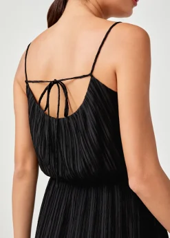 Love, Bonito Weekend Dresses*Bess Tie Back Textured Midi Dress
