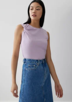 Love, Bonito Casual Tops|Tanks & Camis*Betina Drape Jersey Tank