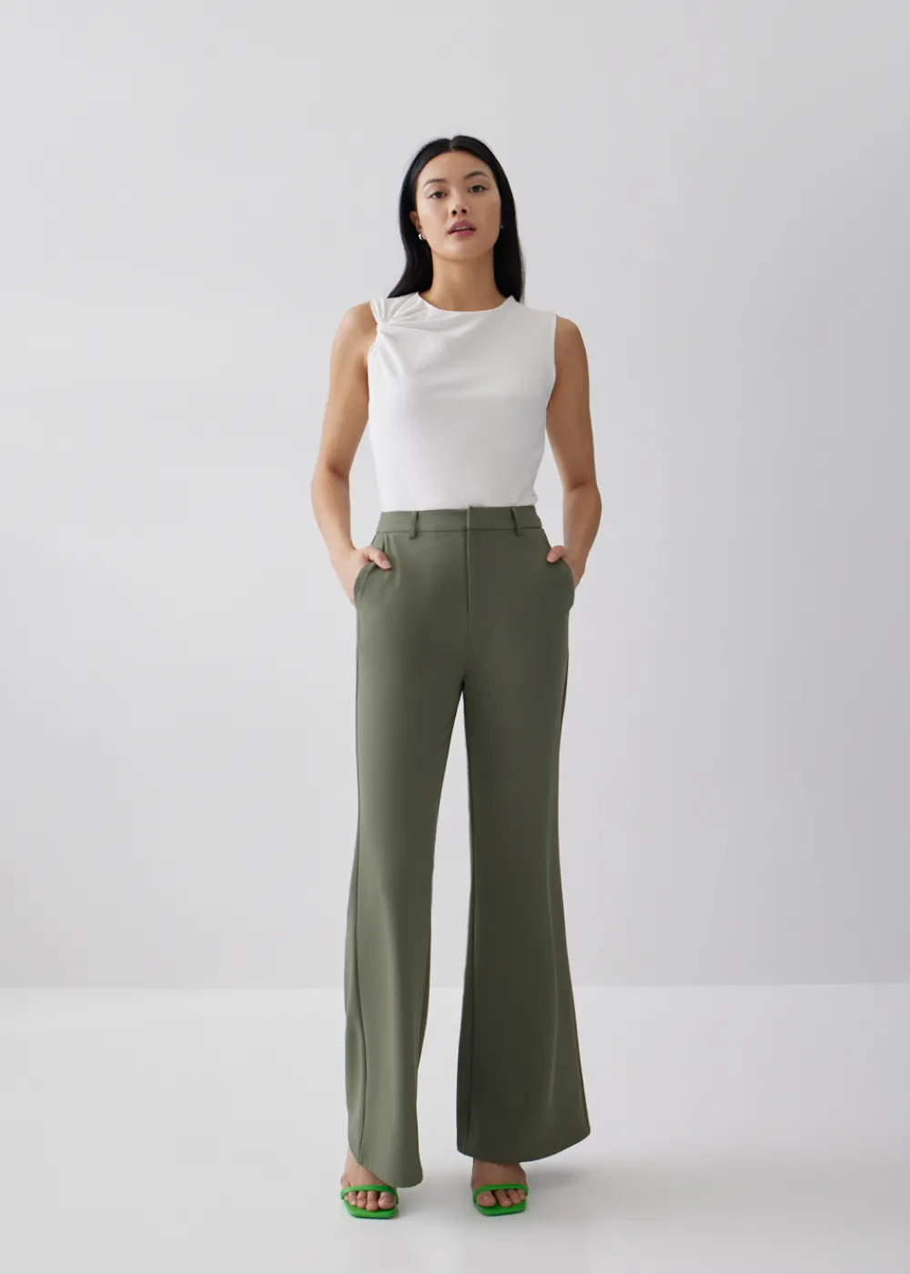 Love, Bonito Casual Tops|Tanks & Camis*Betina Drape Jersey Tank