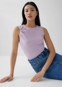 Love, Bonito Casual Tops|Tanks & Camis*Betina Drape Jersey Tank