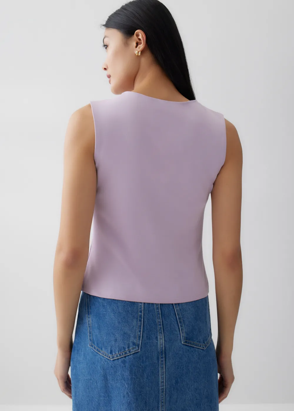 Love, Bonito Casual Tops|Tanks & Camis*Betina Drape Jersey Tank
