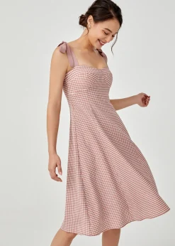 Love, Bonito Weekend Dresses*Betulia Gingham Padded Bustier Dress
