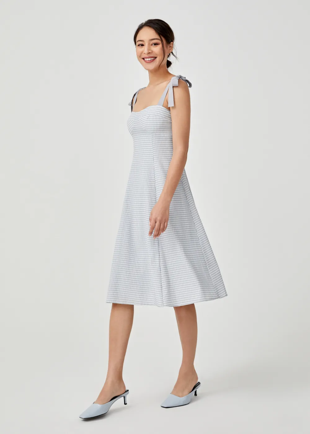 Love, Bonito Weekend Dresses*Betulia Gingham Padded Bustier Dress