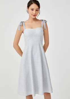 Love, Bonito Weekend Dresses*Betulia Gingham Padded Bustier Dress