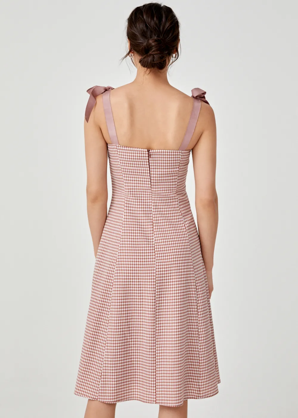Love, Bonito Weekend Dresses*Betulia Gingham Padded Bustier Dress