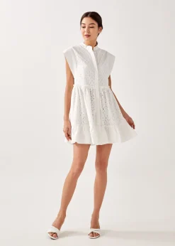 Love, Bonito Weekend Dresses*Bevelia Broderie Mini Dress