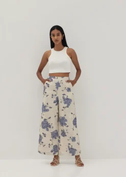 Love, Bonito Weekend & Vacation Pants*Beverly Culottes in Prosperous Blooms