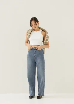 Love, Bonito Weekend & Vacation Pants|Casual Pants*Blaise Denim Straight Leg Jeans