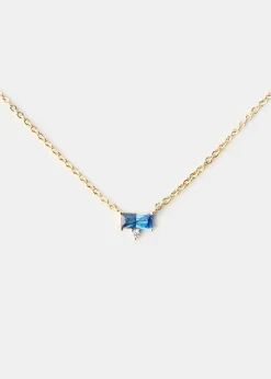 Love, Bonito Party & Occasions|Bags & Accessories*Blue Rhinestone Necklace