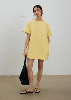 Love, Bonito Petite-Friendly|Weekend*Boxy Boat Neck Mini Dress
