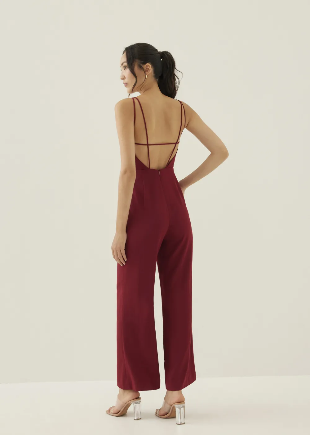 Love, Bonito Party & Occasions*Breen Padded Flare Jumpsuit