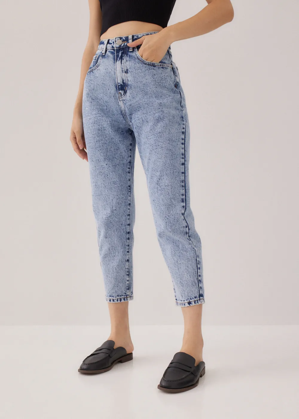 Love, Bonito Weekend & Vacation Pants|Casual Pants*Brilynn Denim Mom Jeans