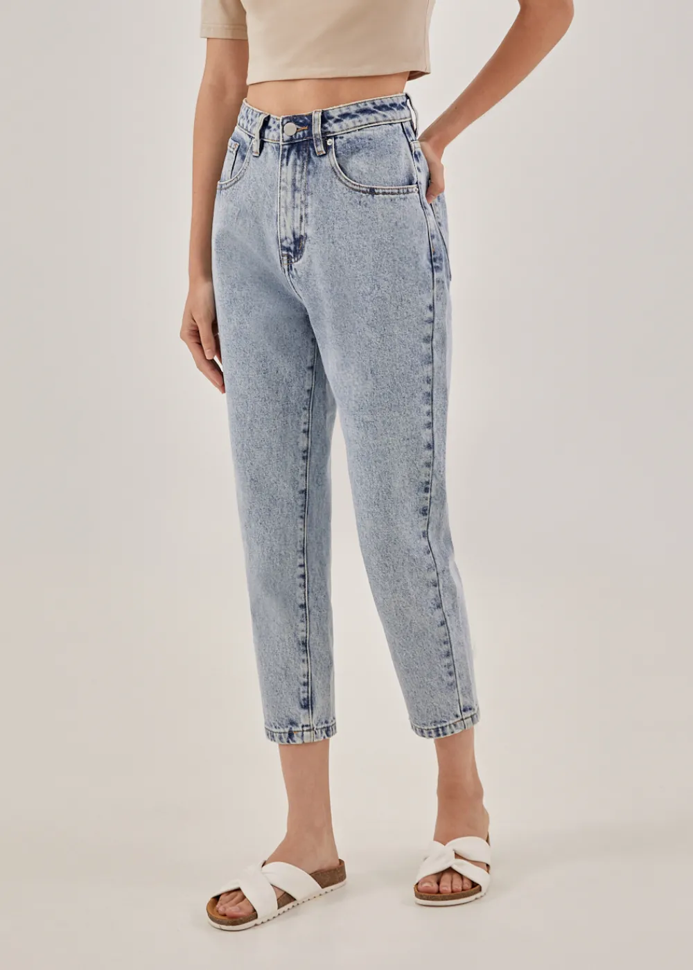 Love, Bonito Weekend & Vacation Pants|Casual Pants*Brilynn Denim Mom Jeans