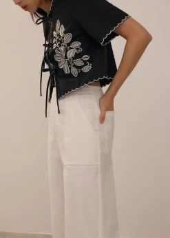 Love, Bonito Weekend & Vacation Pants|Casual Pants*Brooklyn Cotton Wide Leg Culottes
