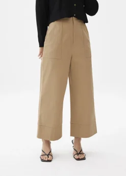Love, Bonito Weekend & Vacation Pants|Casual Pants*Brooklyn Cotton Wide Leg Culottes
