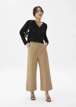 Love, Bonito Weekend & Vacation Pants|Casual Pants*Brooklyn Cotton Wide Leg Culottes