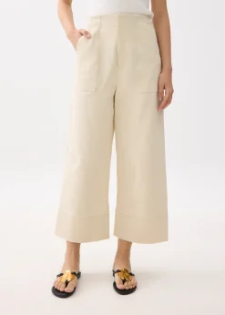 Love, Bonito Weekend & Vacation Pants|Casual Pants*Brooklyn Cotton Wide Leg Culottes