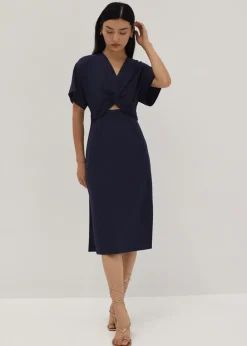 Love, Bonito Straight|Weekend Dresses*Bryna Twist Front Midi Dress