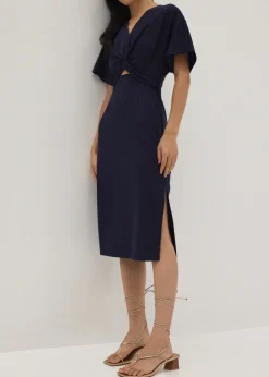 Love, Bonito Straight|Weekend Dresses*Bryna Twist Front Midi Dress