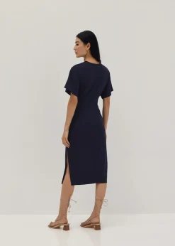 Love, Bonito Straight|Weekend Dresses*Bryna Twist Front Midi Dress